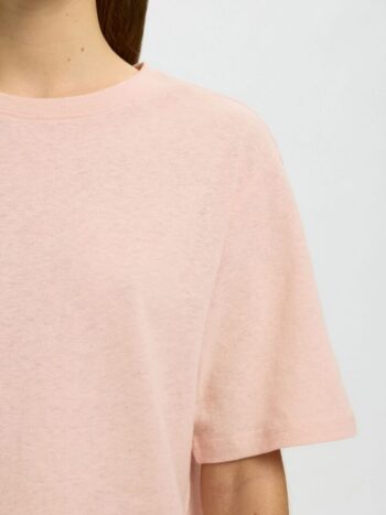 Ada linen blend tee