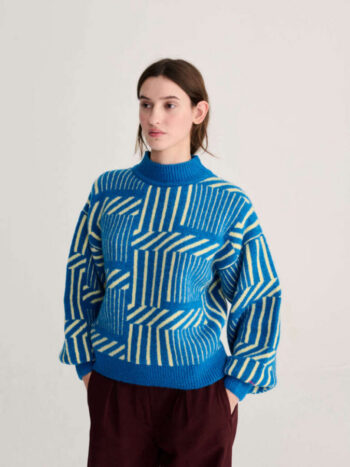Maze jaquard jumper