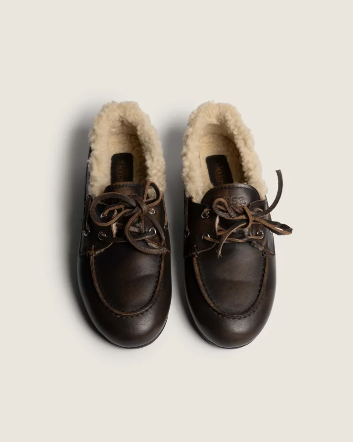 Posa loafer brushed leather teddy