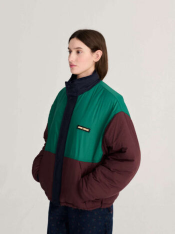 Multi color reversible jacket